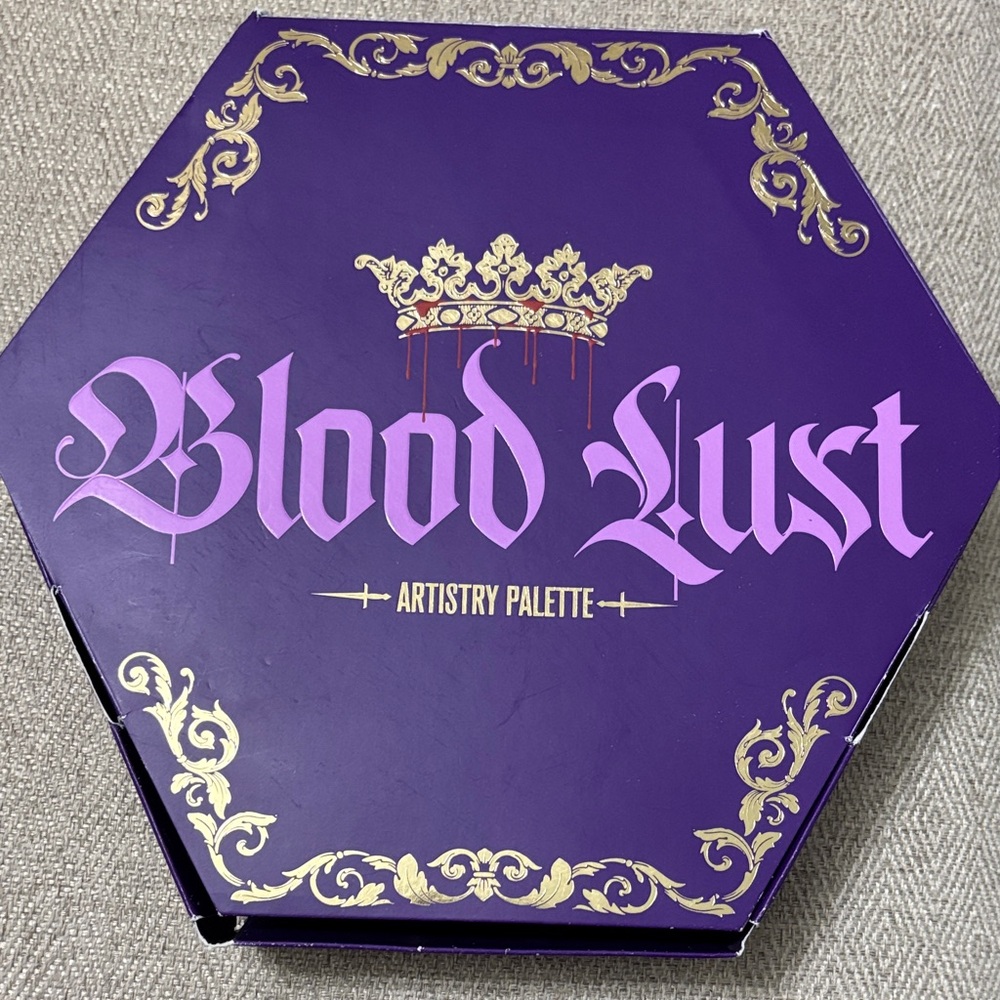 Jeffree Star Blood Lust eye shadow Palette NIB